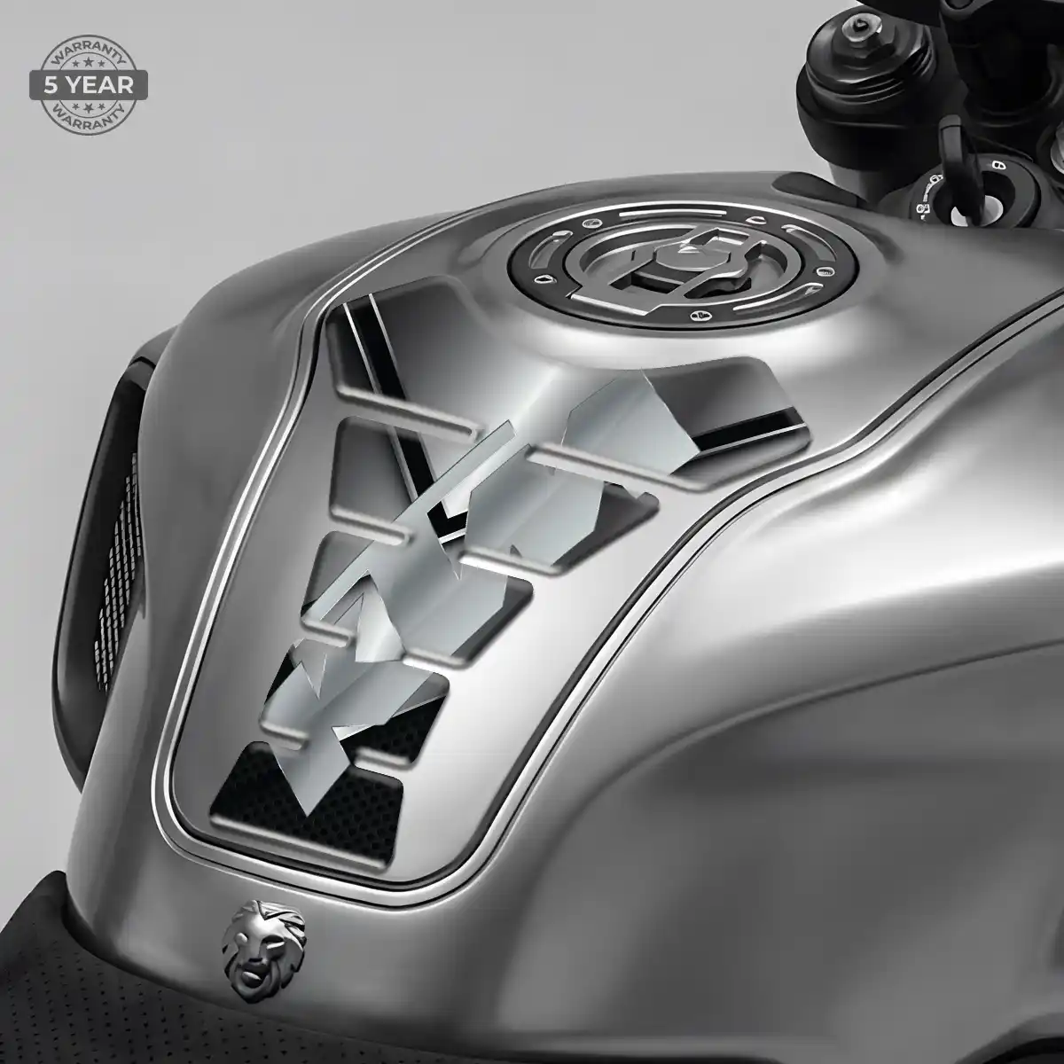 KTM Motorcycle Tank Decal Refined Design