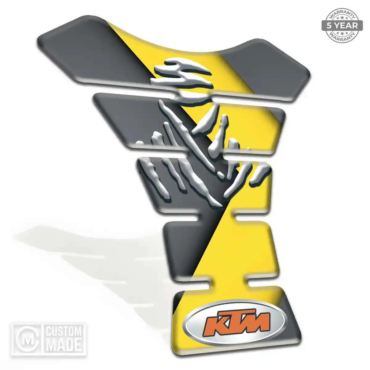 KTM Motorcycle Tank Decal Signature Grade