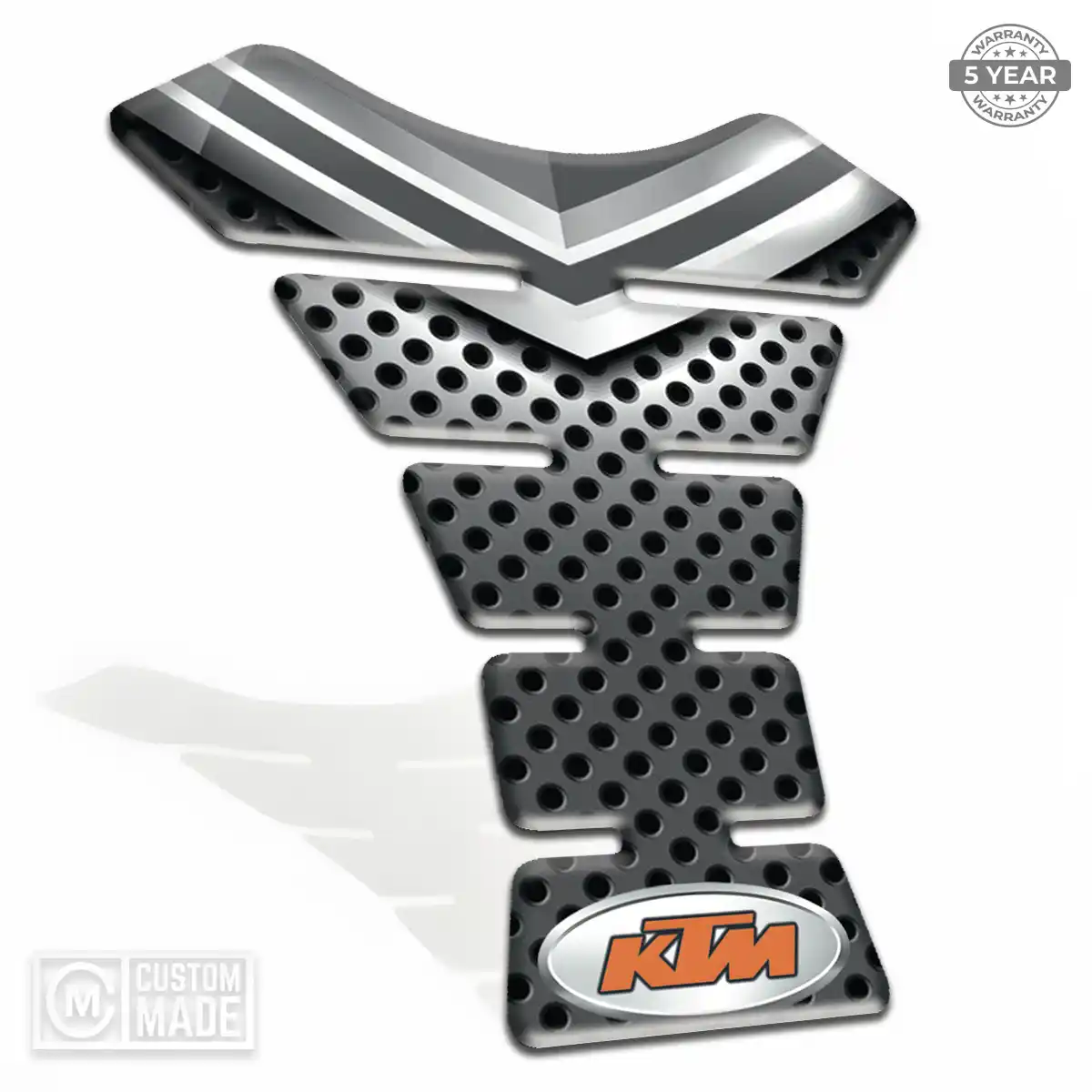 KTM Motorcycle Tank Decal Sleek Style