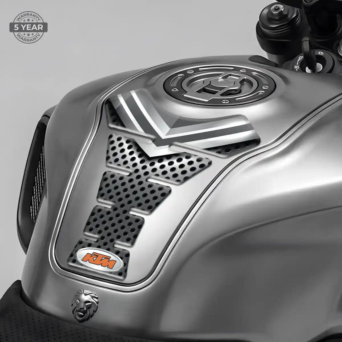 KTM Motorcycle Tank Decal Sleek Style