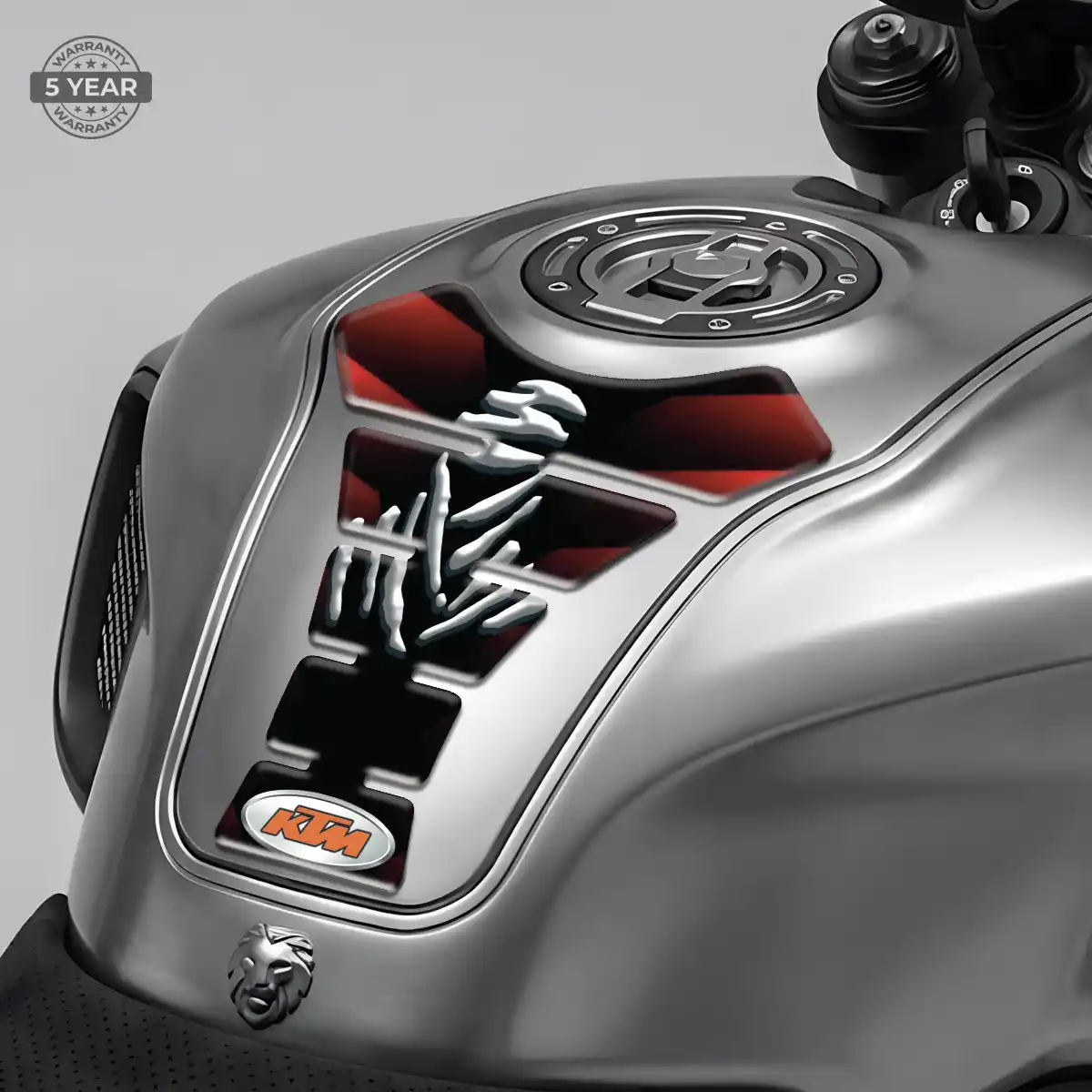 KTM Motorcycle Tank Pad Sleek Style