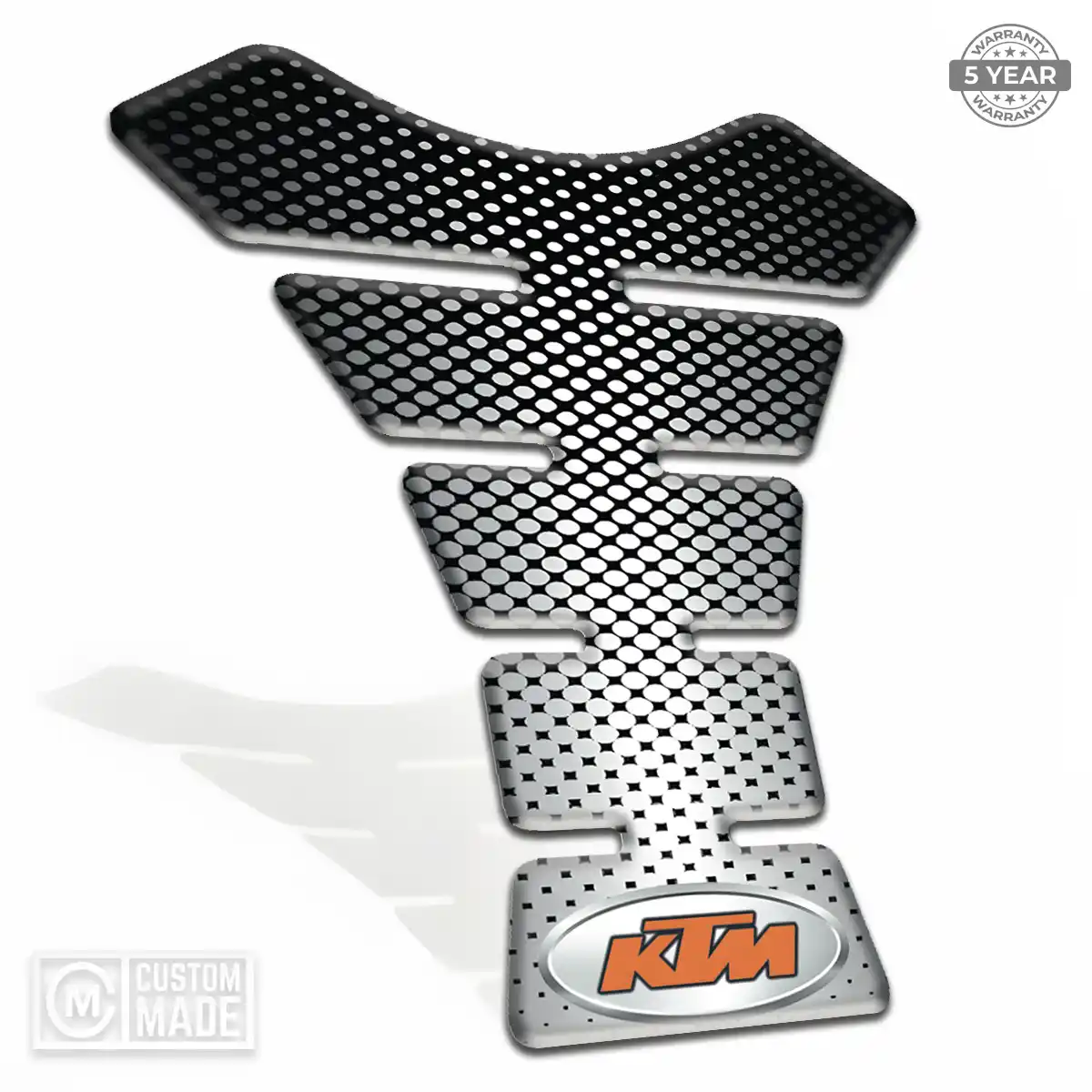 KTM Motorcycle Tank Protector Elite Finish