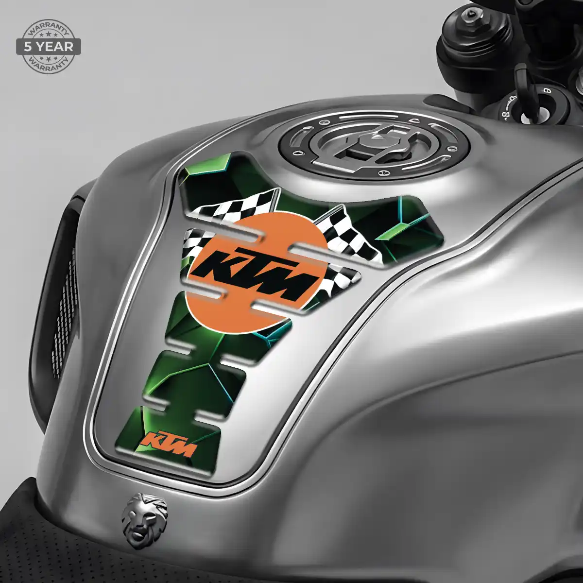 KTM Motorcycle Tank Protector Refined Design