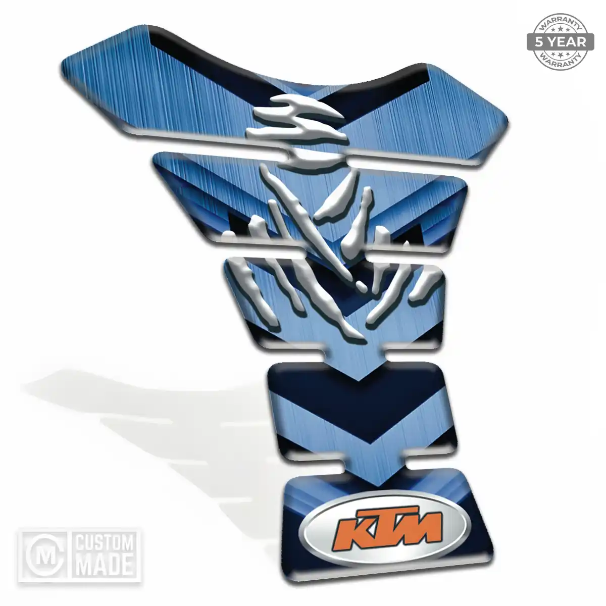 KTM Motorcycle Tank Sticker Elite Finish