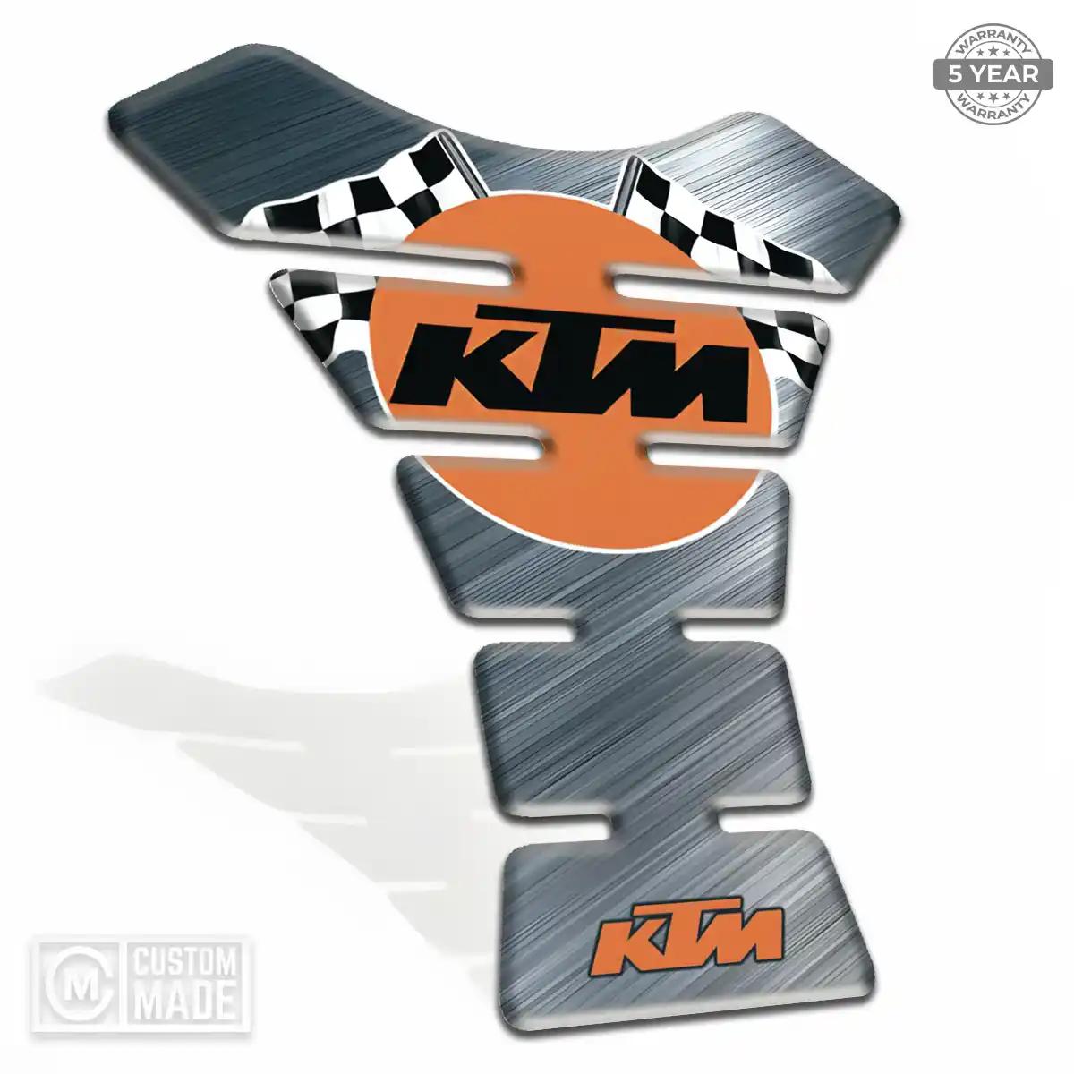 KTM Resin Tank Pad Refined Design