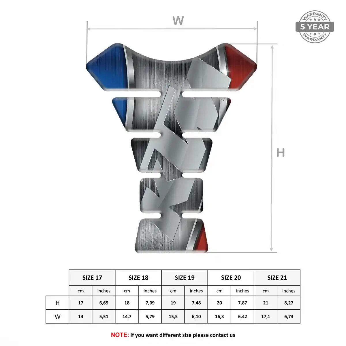 KTM Resin Tank Pad Signature Grade