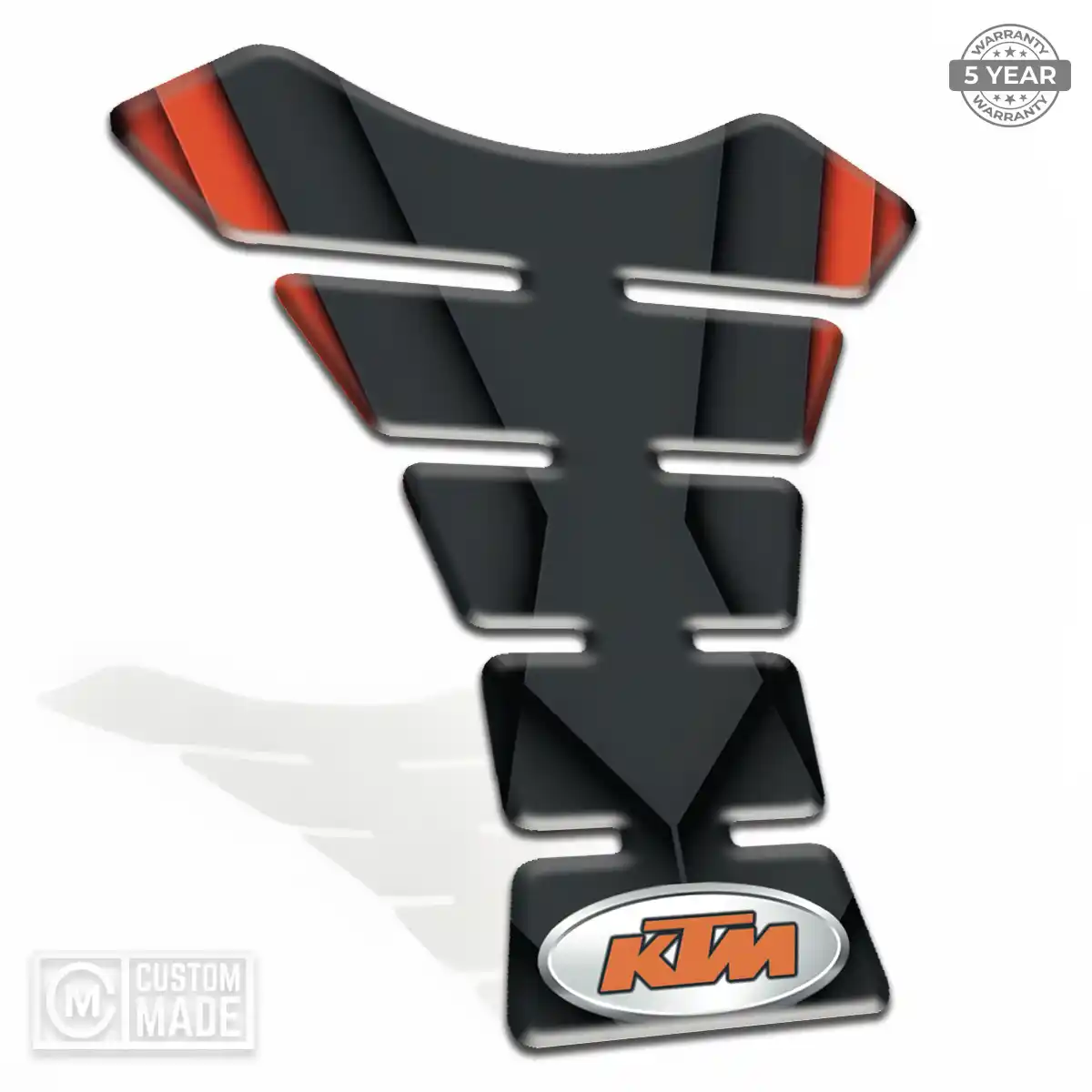 KTM Self Adhesive Tank Pad Refined Design