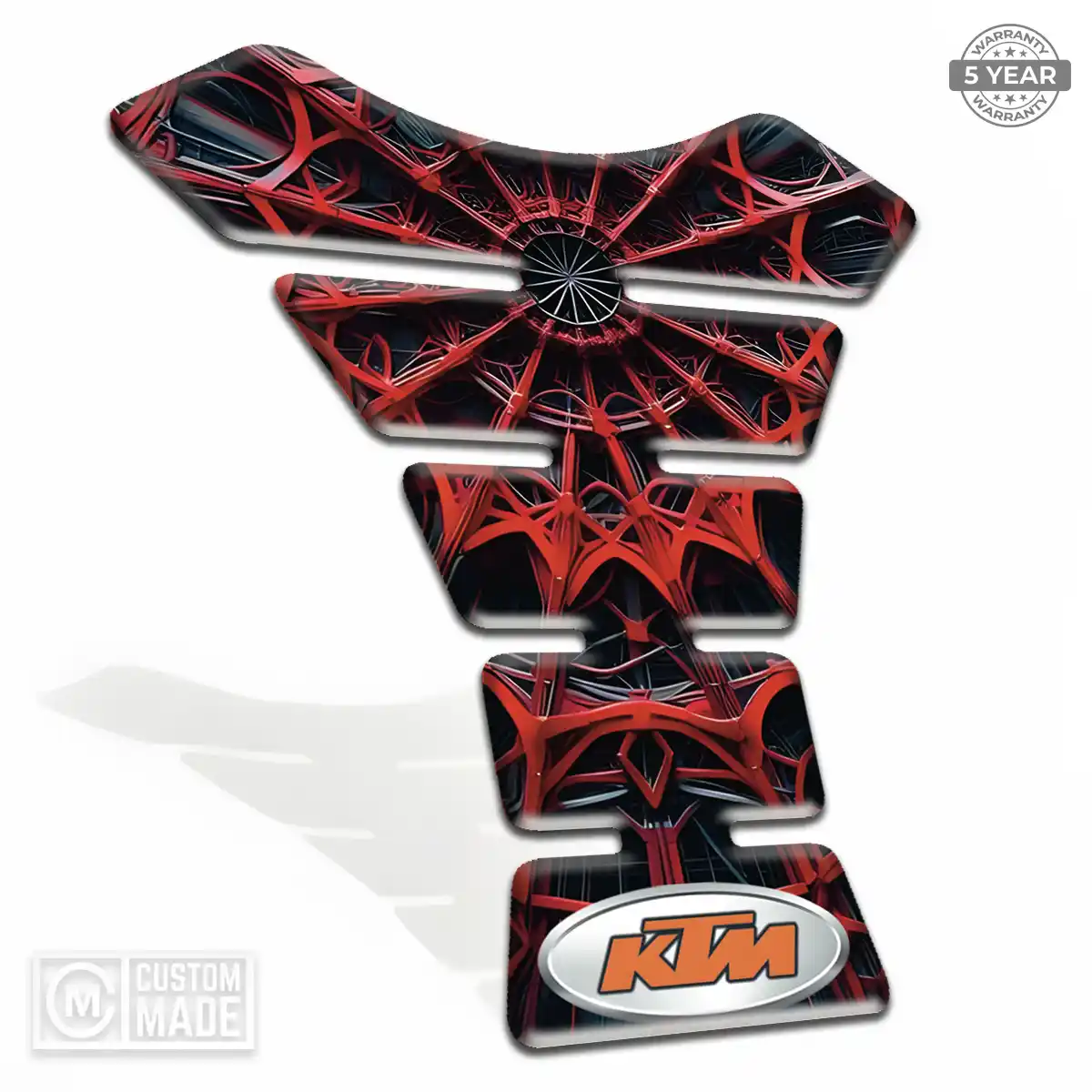 KTM Self Adhesive Tank Pad Sleek Style