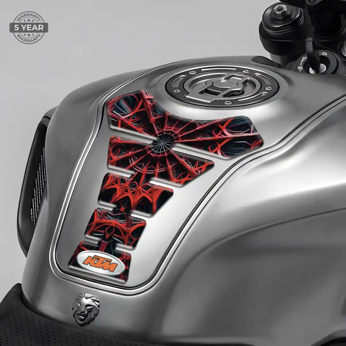 KTM Self Adhesive Tank Pad Sleek Style