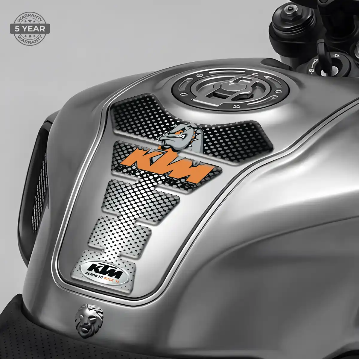 KTM Tank Decal Sleek Style