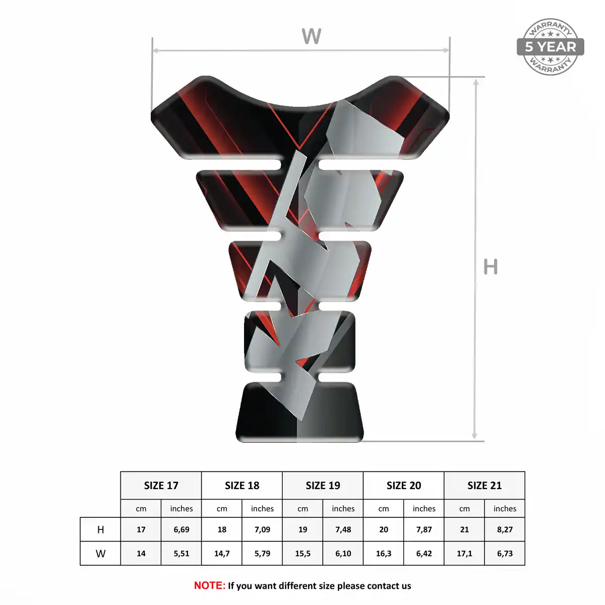 KTM Tank Fuse Guard Motorbike Refined Design