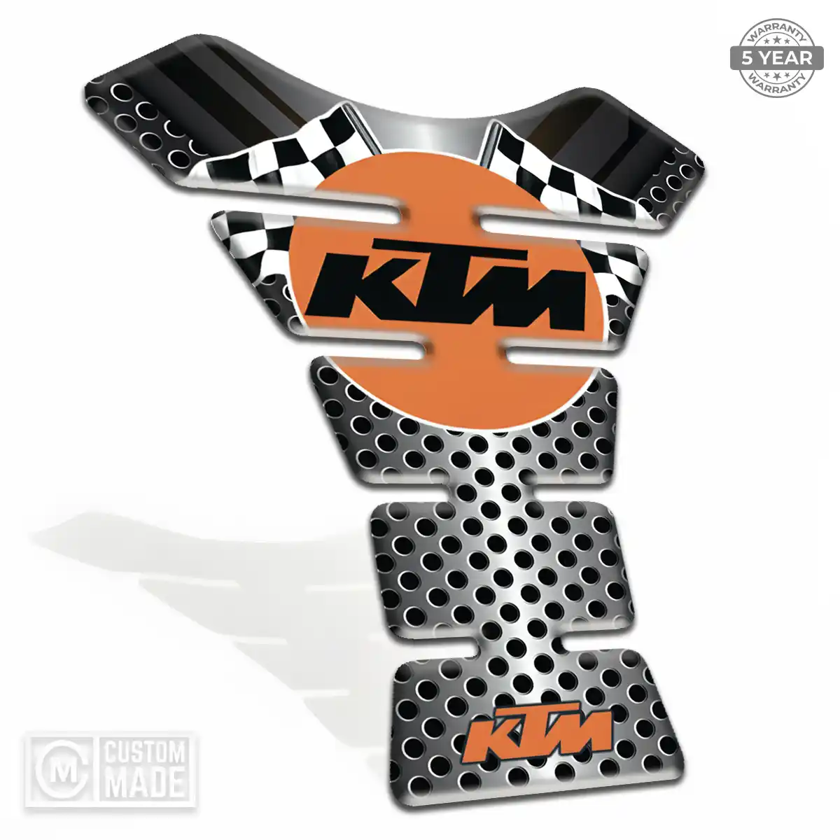 KTM Tank Fuse Guard Motorcycle Refined Design