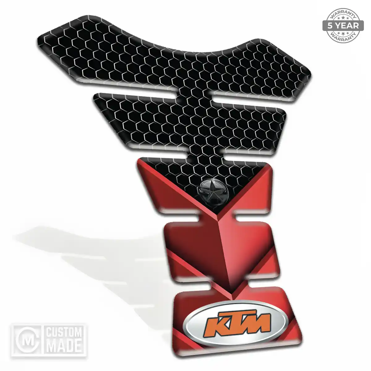 KTM Tank Fuse Pad Elite Finish