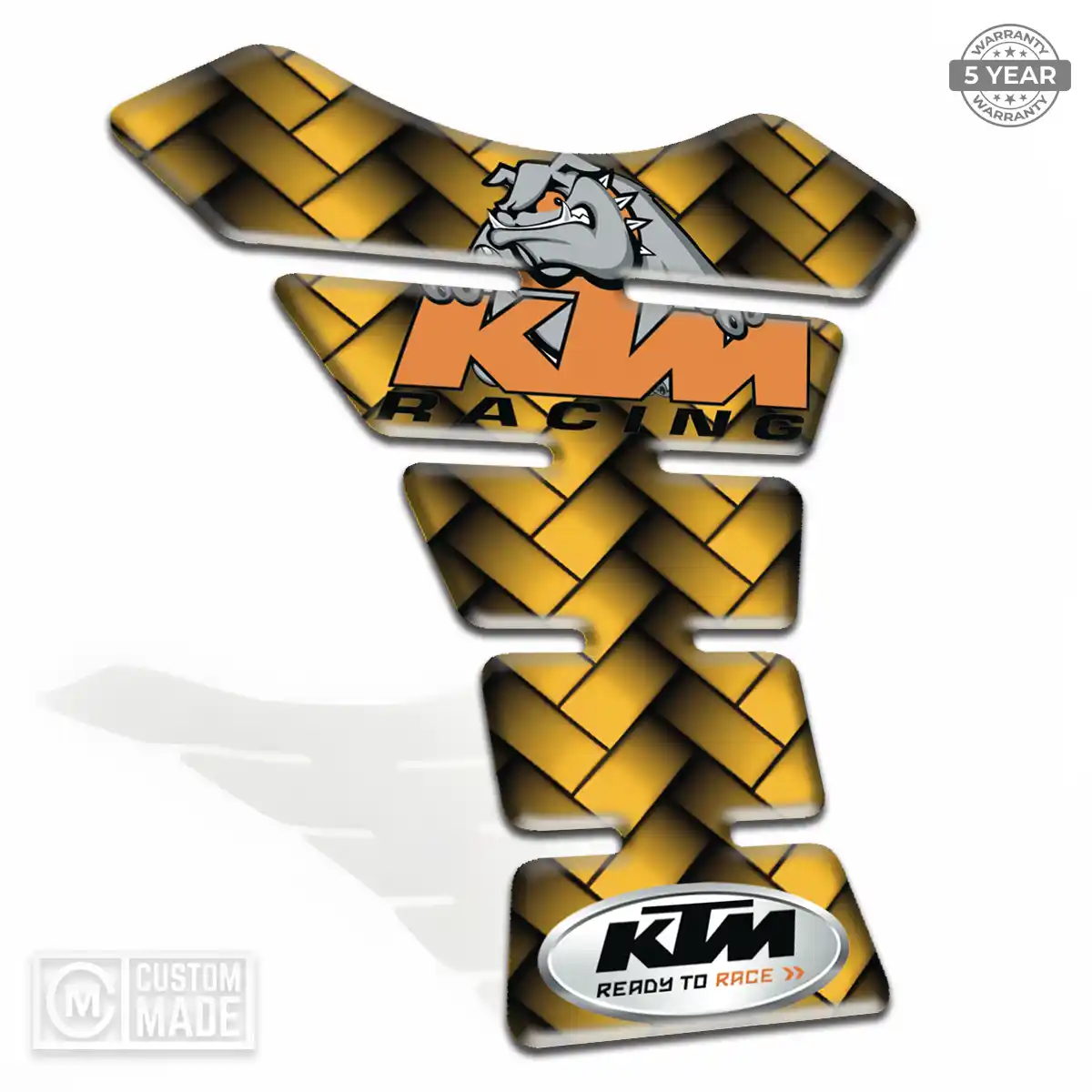 KTM Tank Fuse Pad Motorcycle Elite Finish