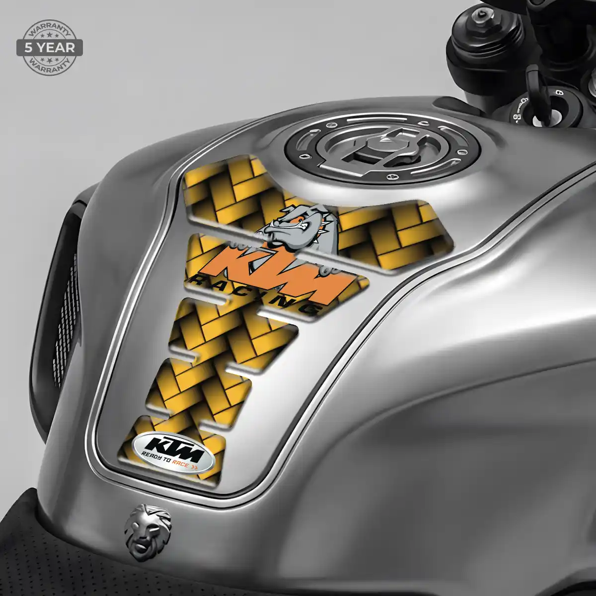 KTM Tank Fuse Pad Motorcycle Elite Finish