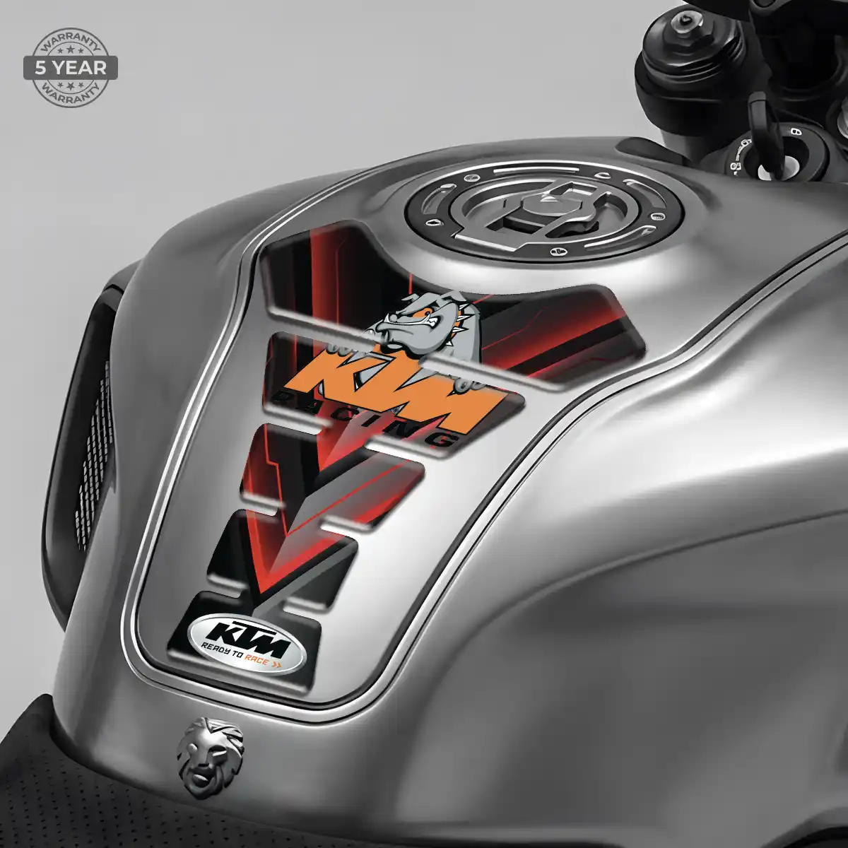 KTM Tank Fuse Pads Elite Finish