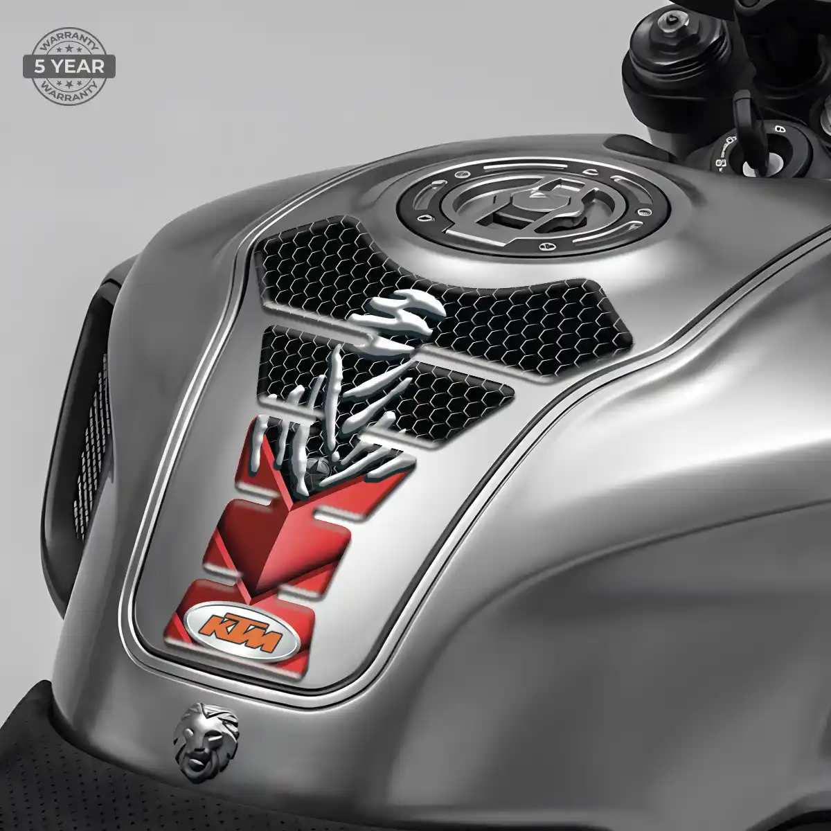 KTM Tank Fuse Pads Motorbike Refined Design