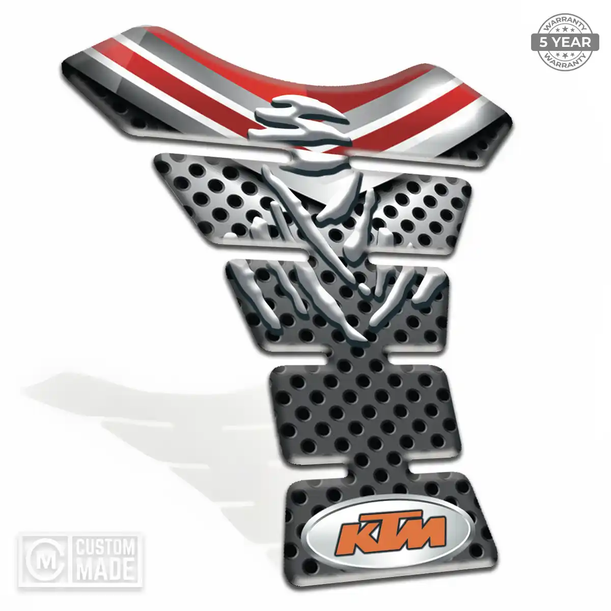 KTM Tank Fuse Pads Motorbike Signature Grade