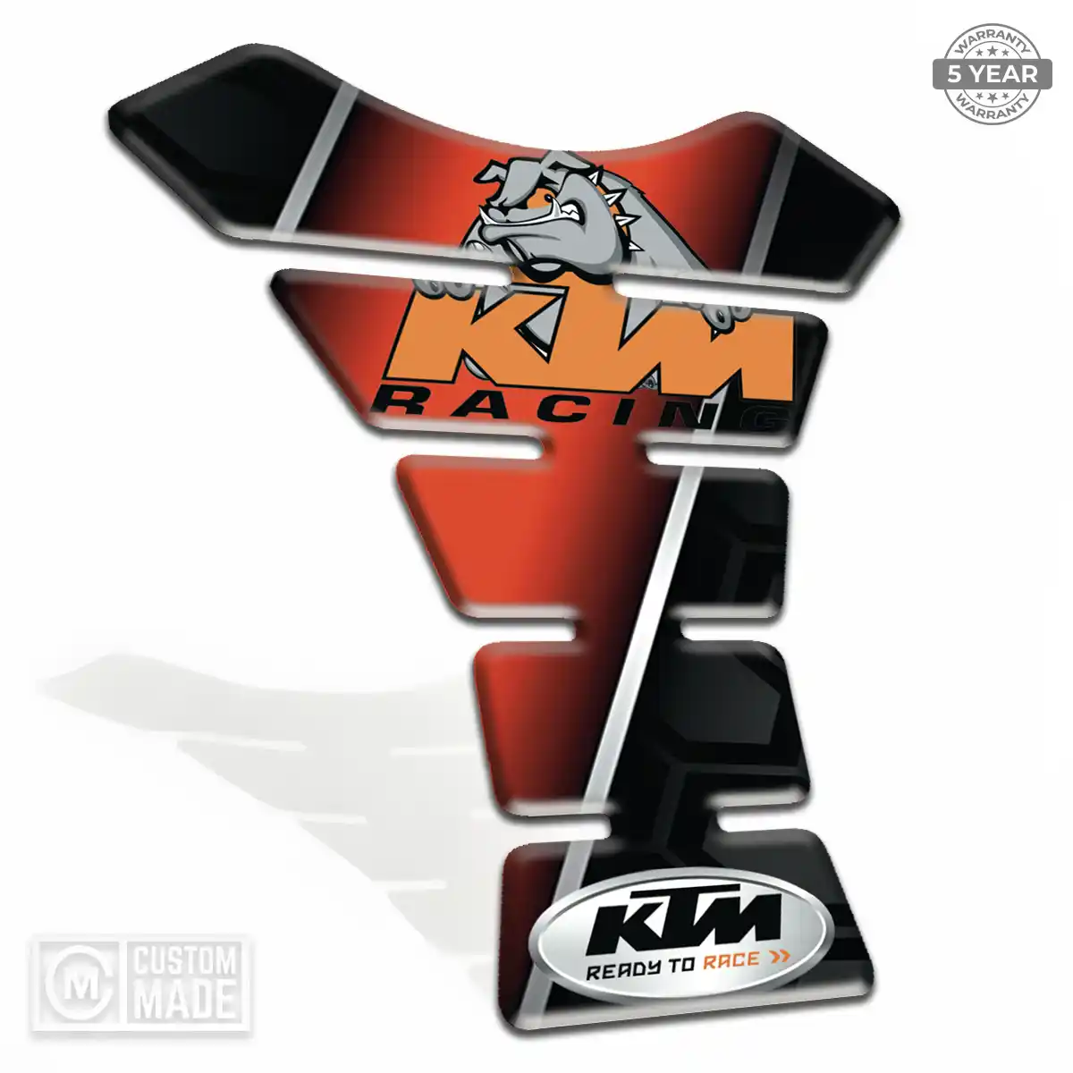 KTM Tank Fuse Pads Motorcycle Signature Grade