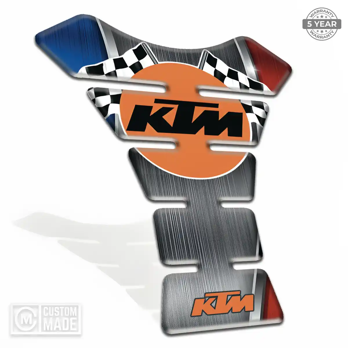 KTM Tank Fuse Pads Motorcycle Sleek Style