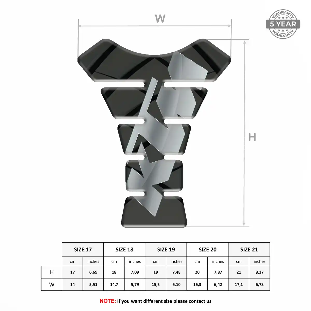 KTM Tank Fuse Pads Superior Craft
