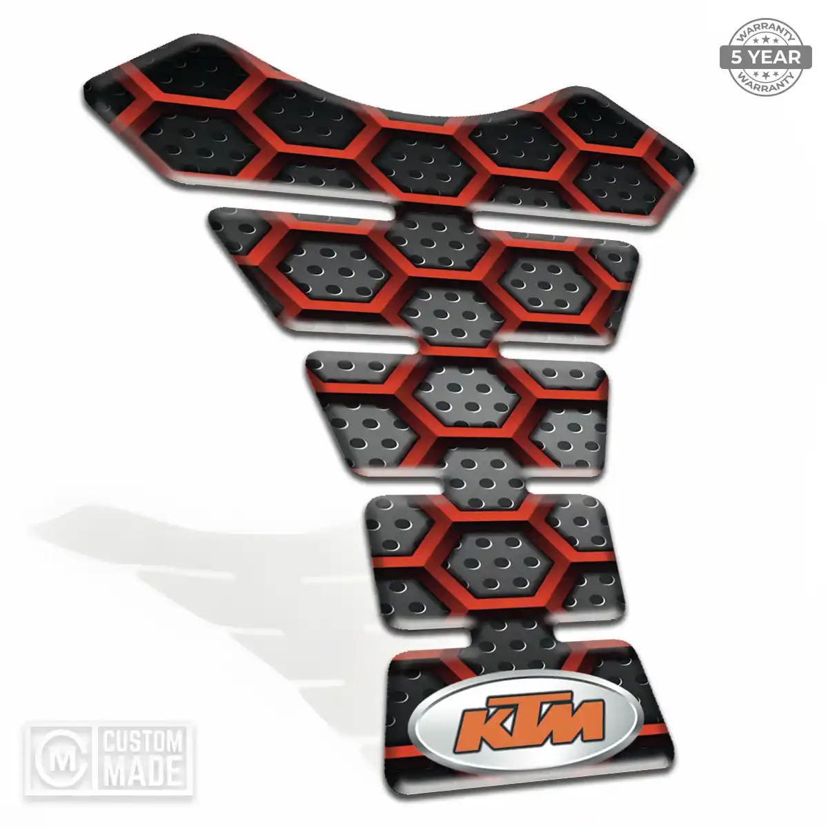 KTM Tank Fuse Protector Motorcycle Elite Finish