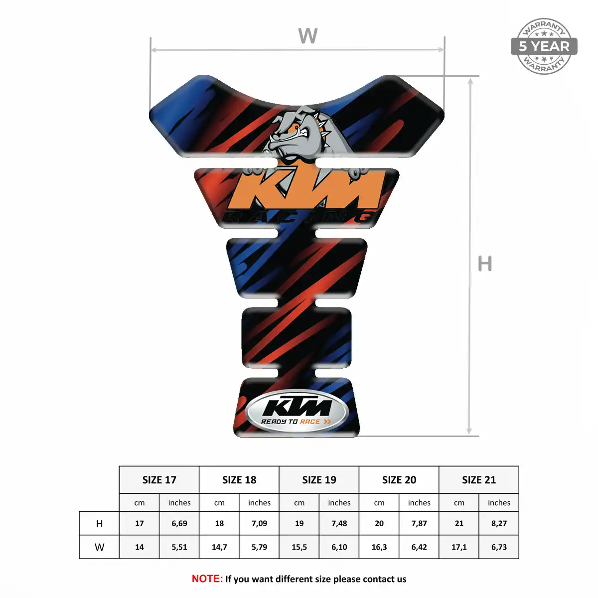 KTM Tank Fuse Signature Grade
