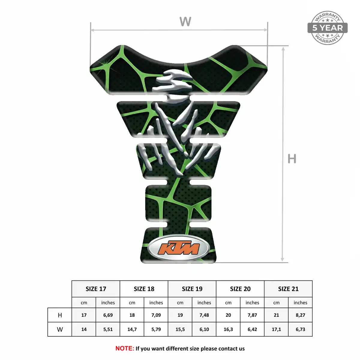 KTM Tank Guard Motorcycle Prestige Line