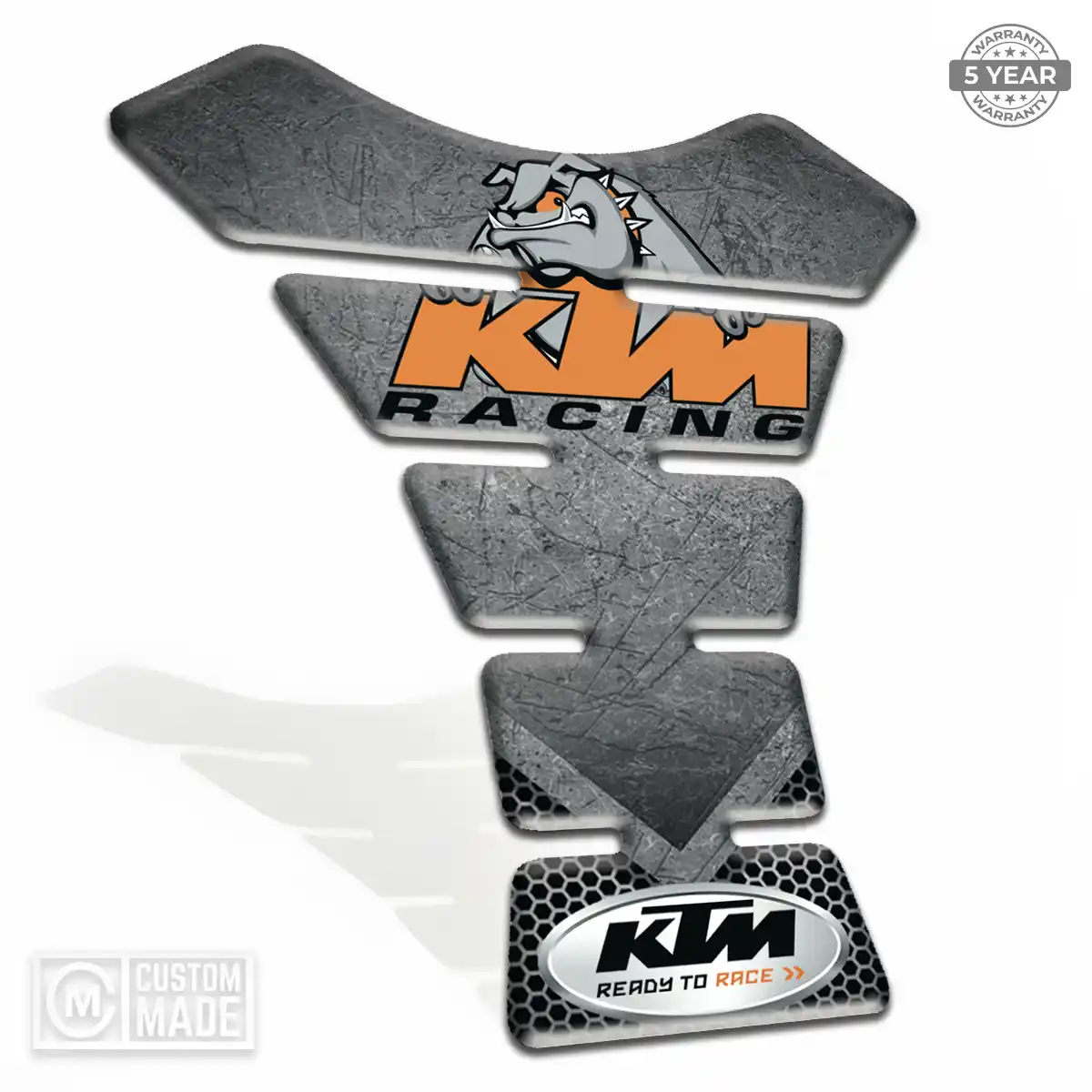 KTM Tank Guard Pad Elite Finish