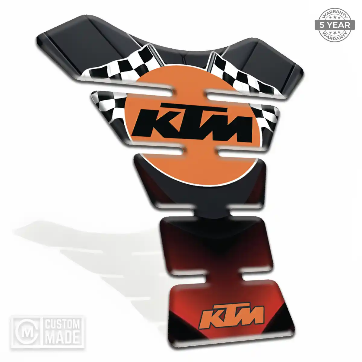 KTM Tank Guard Pad Motorbike Elite Finish