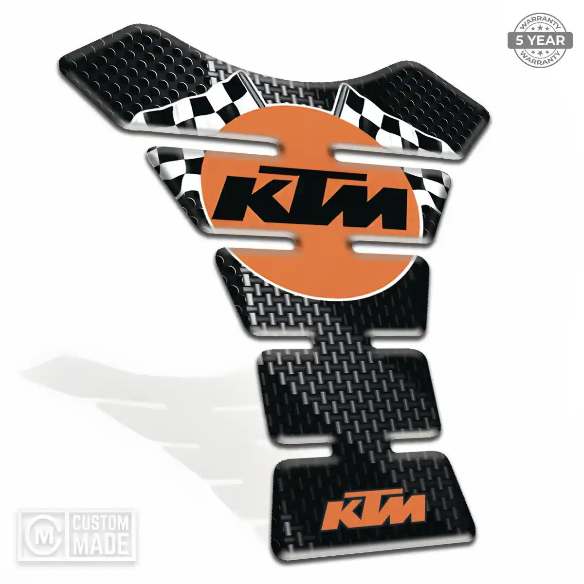 KTM Tank Guard Pad Refined Design