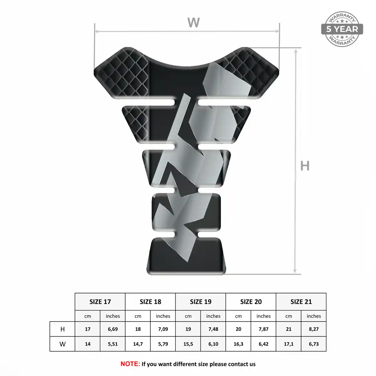 KTM Tank Guard Pad Signature Grade