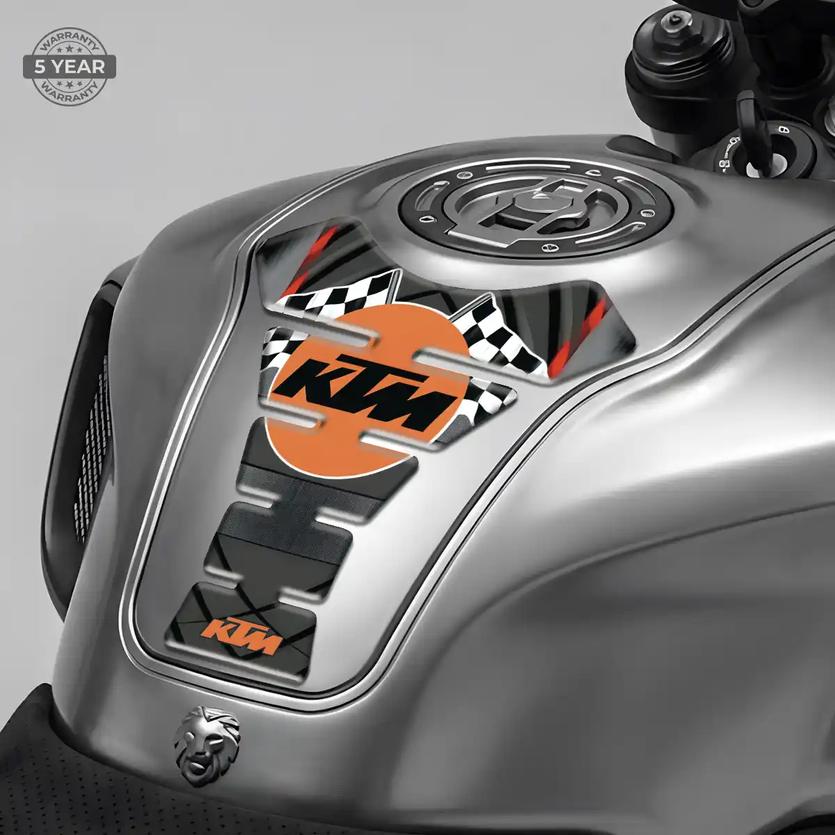 KTM Tank Guard Pads Elite Finish