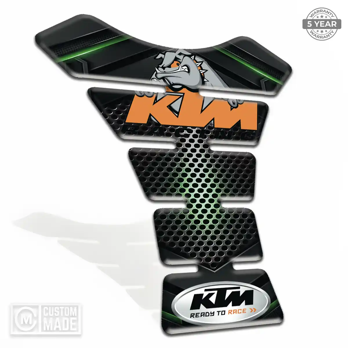 KTM Tank Guard Pads Motorbike Elite Finish