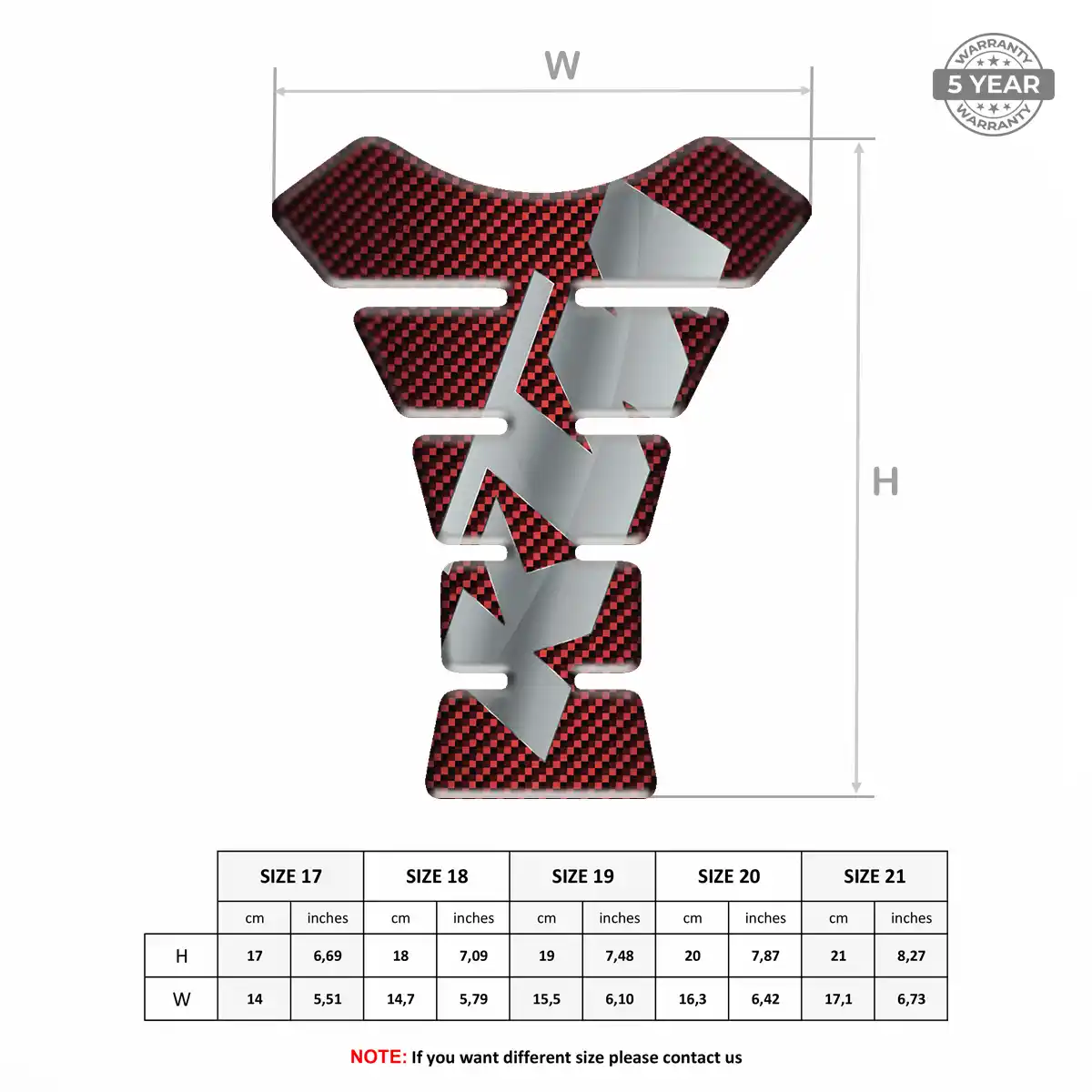 KTM Tank Guard Pads Motorbike Signature Grade