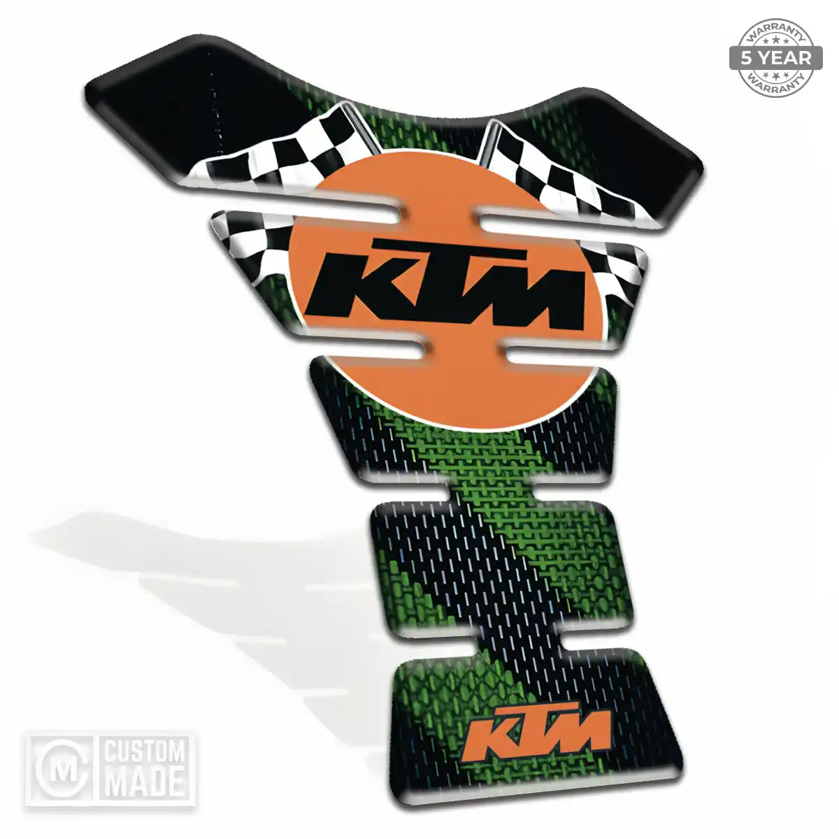 KTM Tank Guard Pads Motorcycle Prestige Line