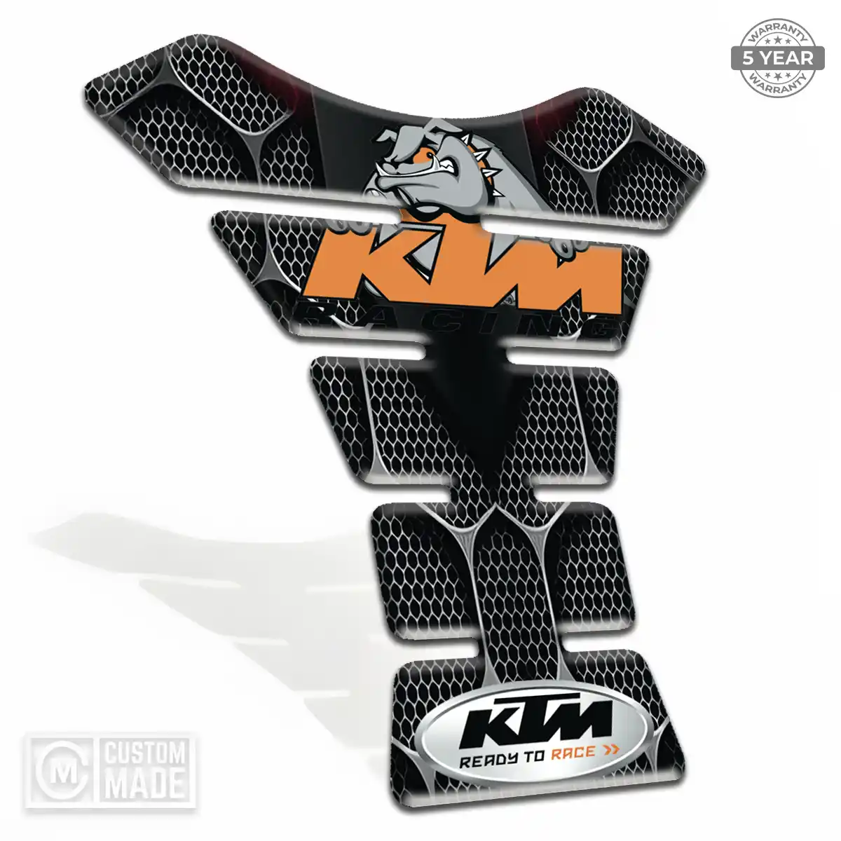 KTM Tank Guard Pads Refined Design
