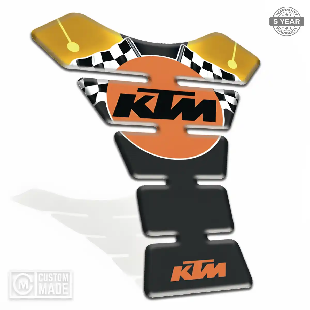 KTM Tank Guard Pads Sleek Style