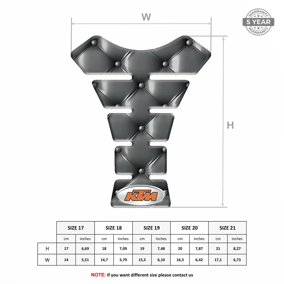KTM Tank Guard Prestige Line