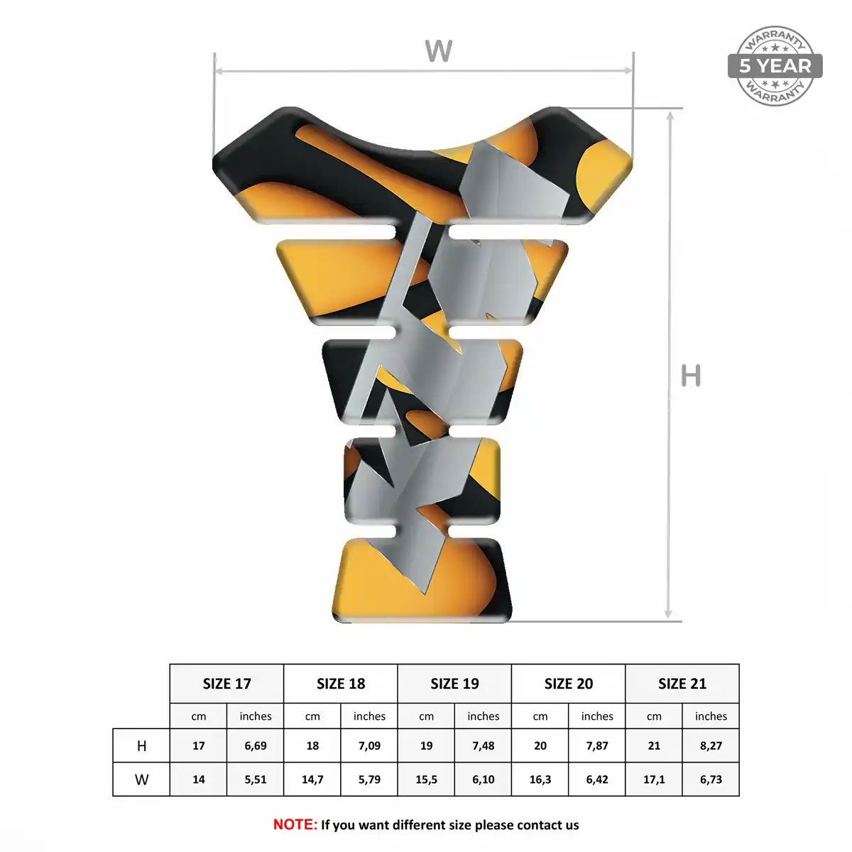 KTM Tank Guard Protector Motorcycle Prime Quality