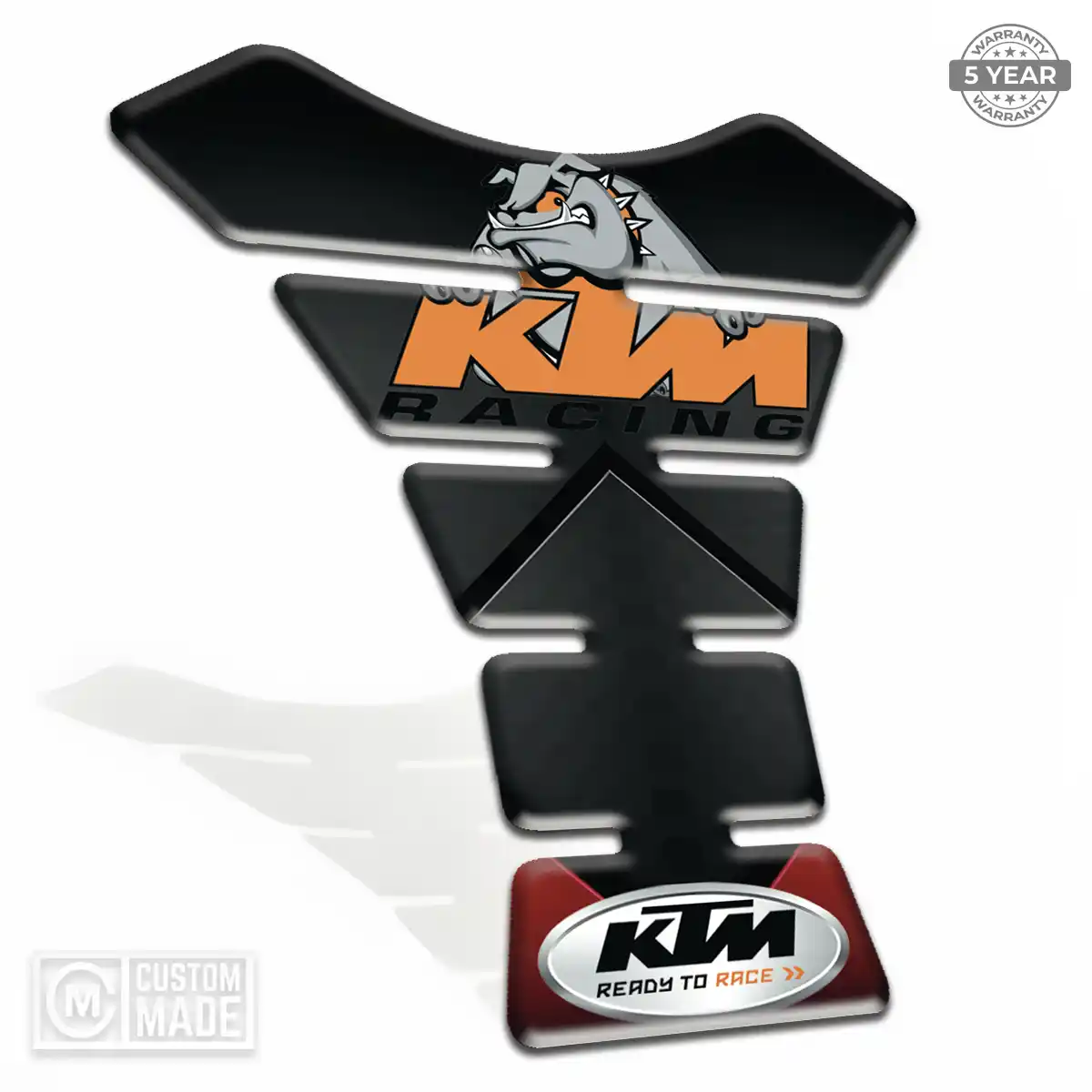 KTM Tank Guard Protector Motorcycle Sleek Style