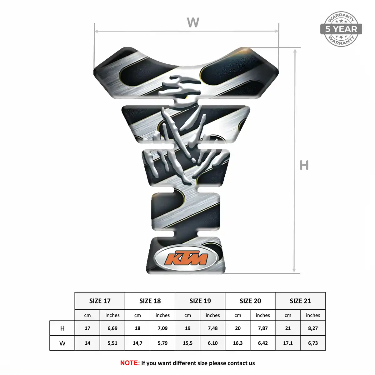 KTM Tank Guard Refined Design