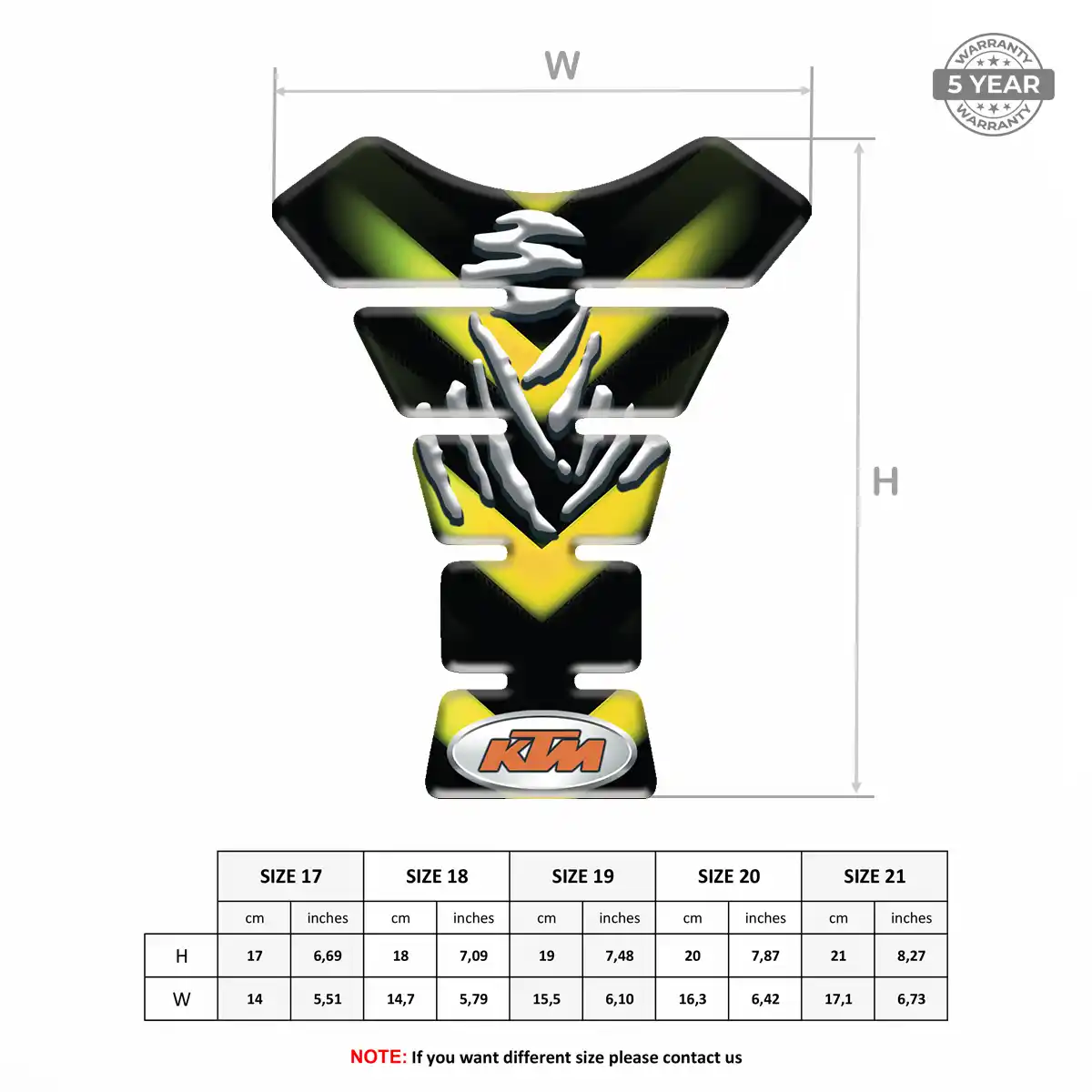 KTM Tank Guards Motorbike Prime Quality