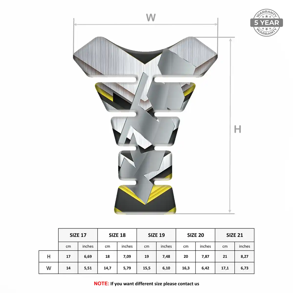 KTM Tank Guards Motorbike Refined Design