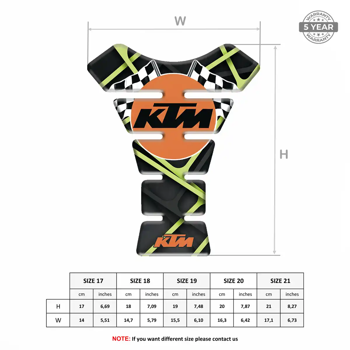 KTM Tank Guards Prime Quality