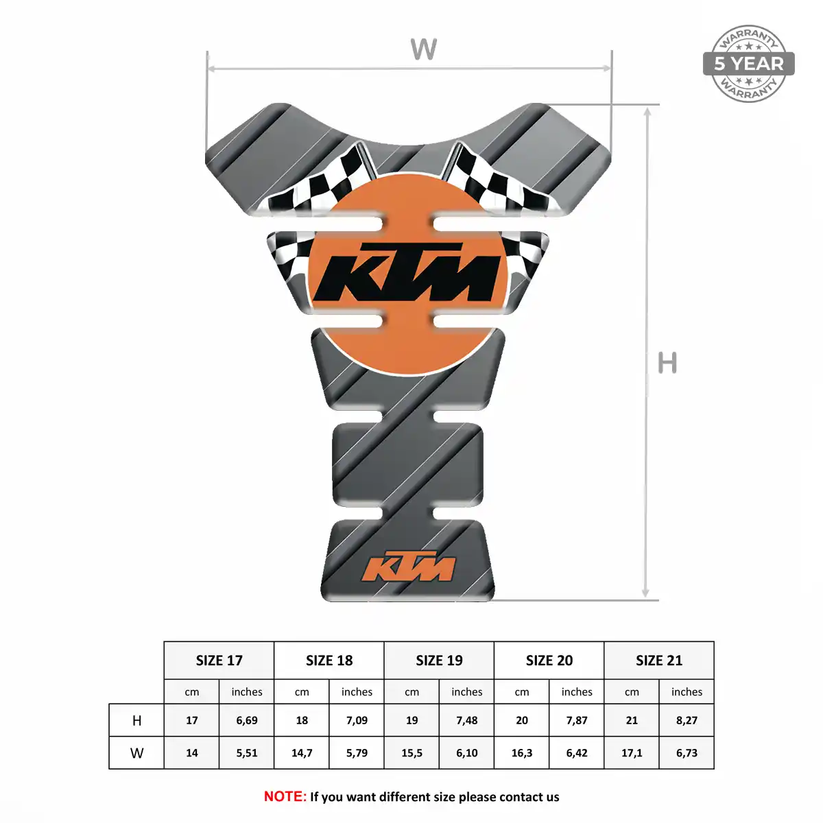 KTM Tank Guards Refined Design