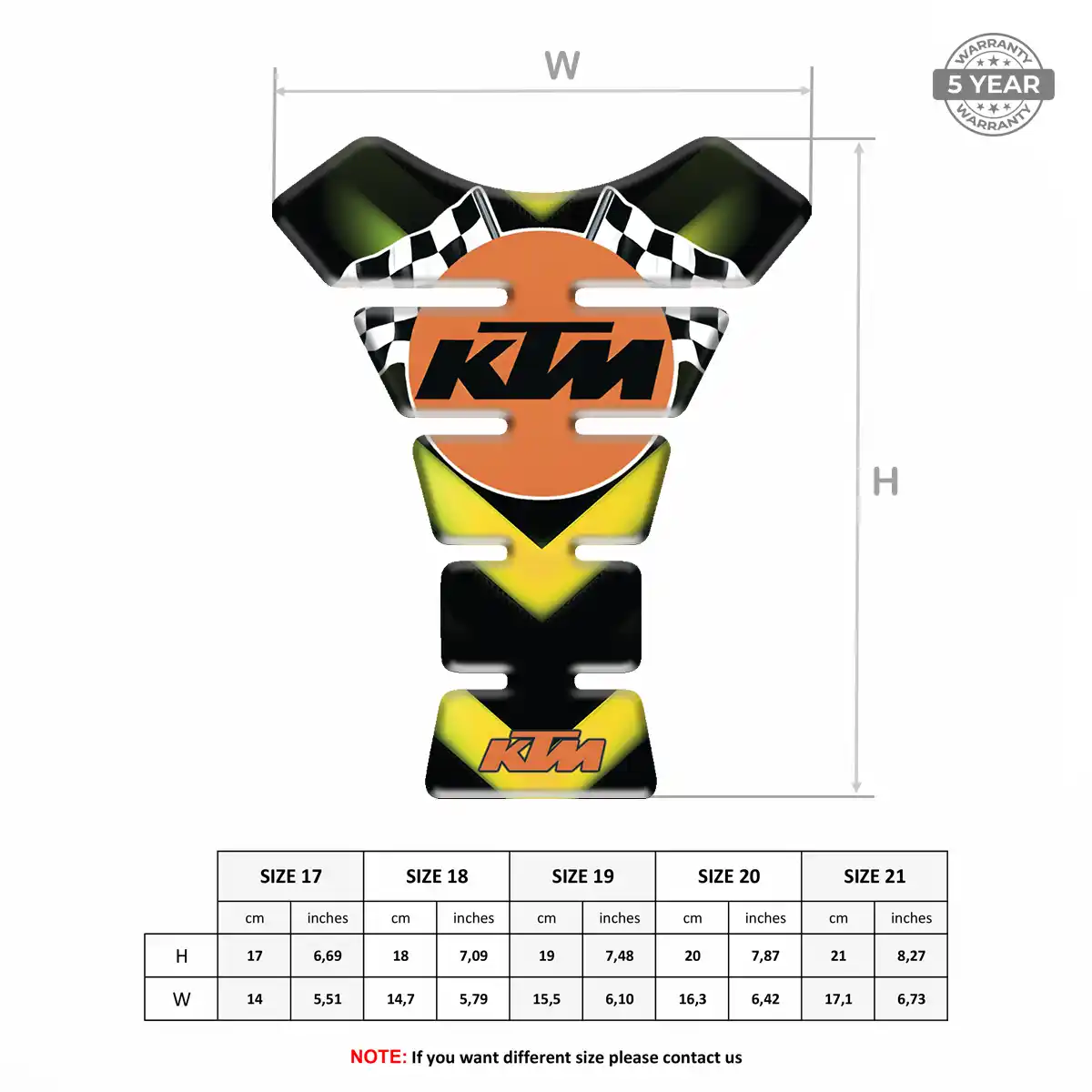 KTM Tank Guards Superior Craft