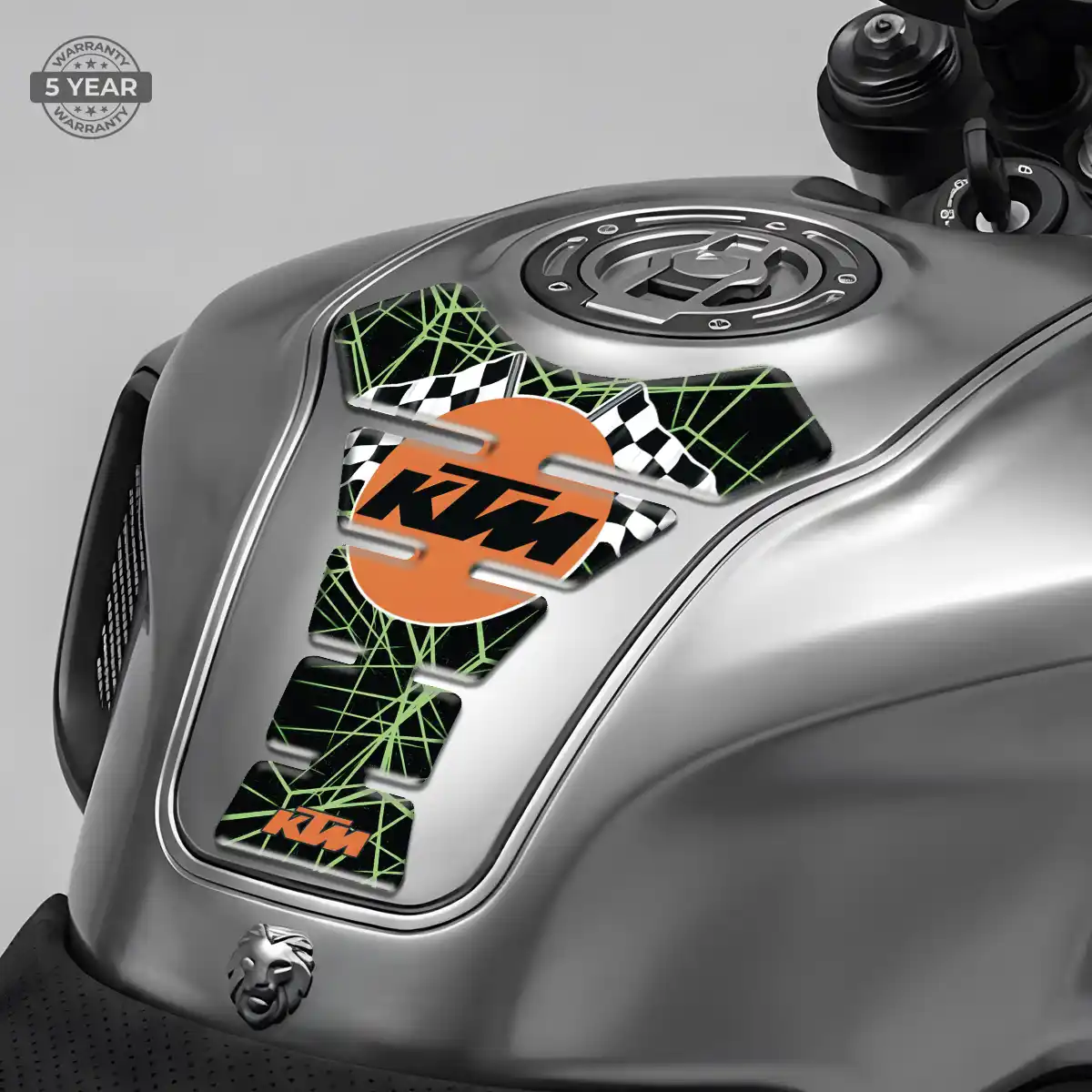 KTM Tank Knee Pad Elite Finish