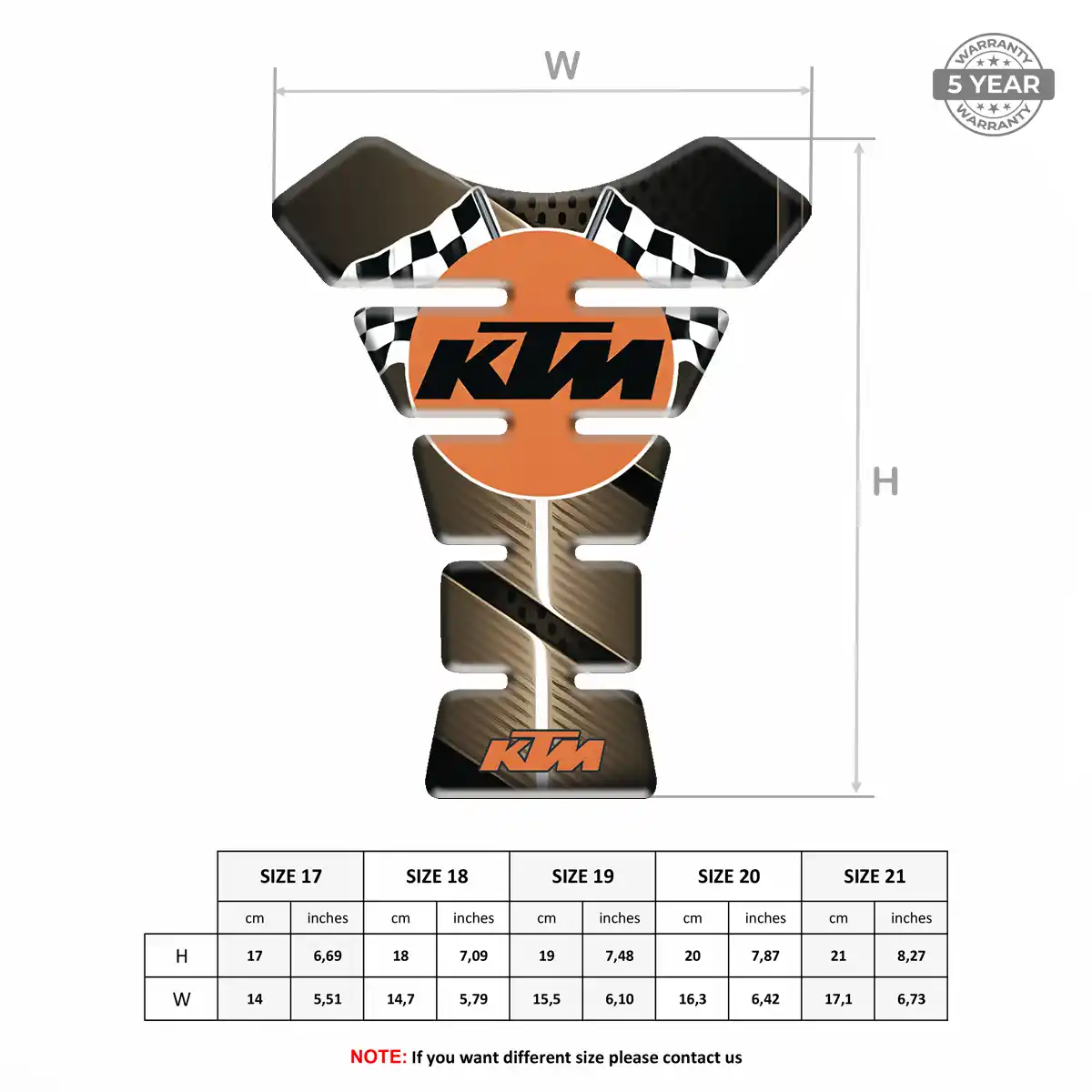 KTM Tank Knee Pad Prime Quality