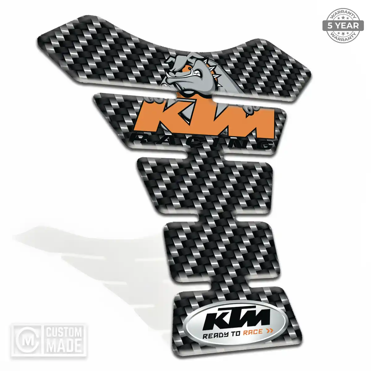 KTM Tank Knee Pad Refined Design